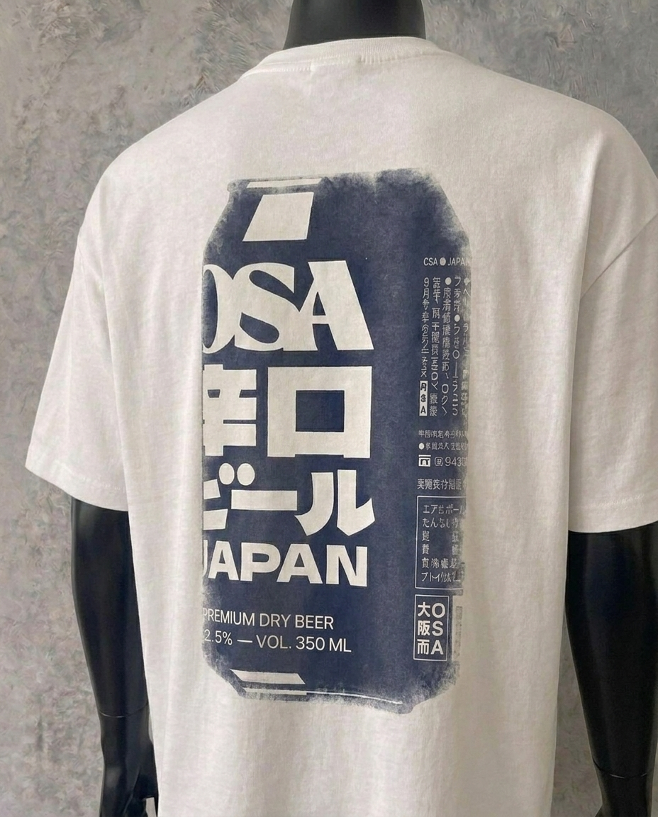 Soda Can | White Tee