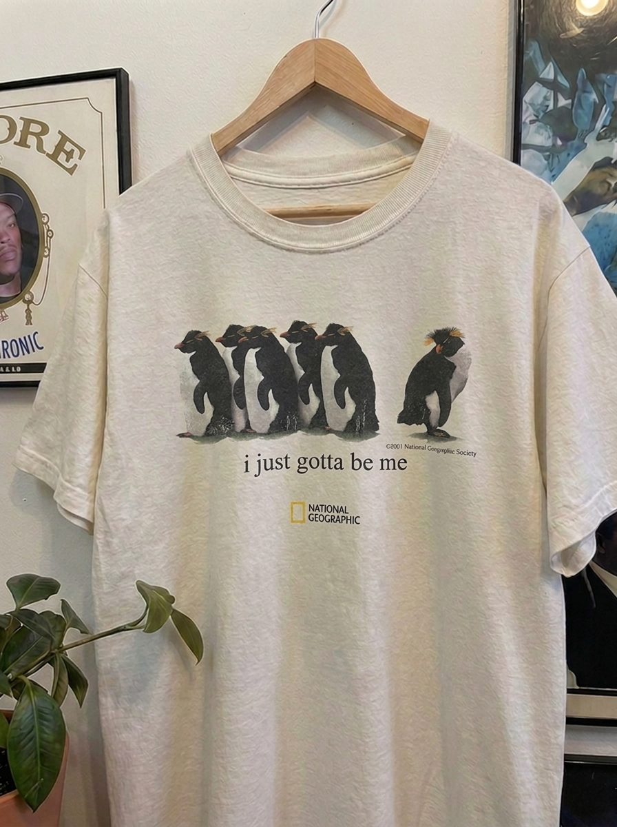 "It's Just Gotta be Me" White Tee