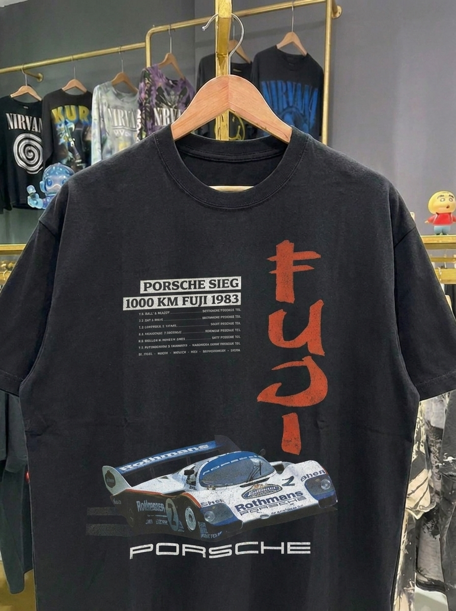 Fuji — Vintage Porsche  Edition | Black