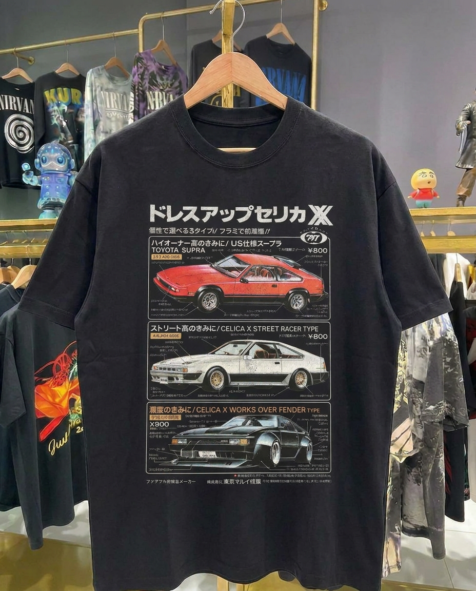 JDM Classic | Black T-Shirt