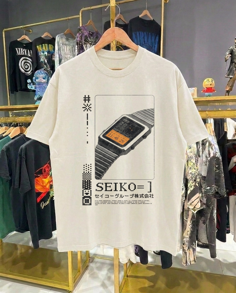 Seiko Classic Vol 3, | White T-Shirt