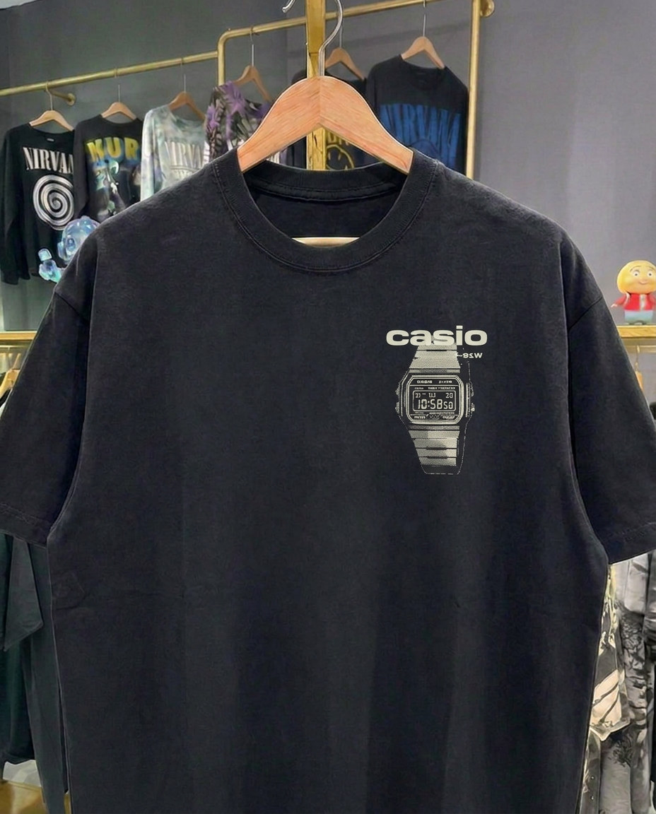 Casio Classic Vol 2. | Black T-Shirt