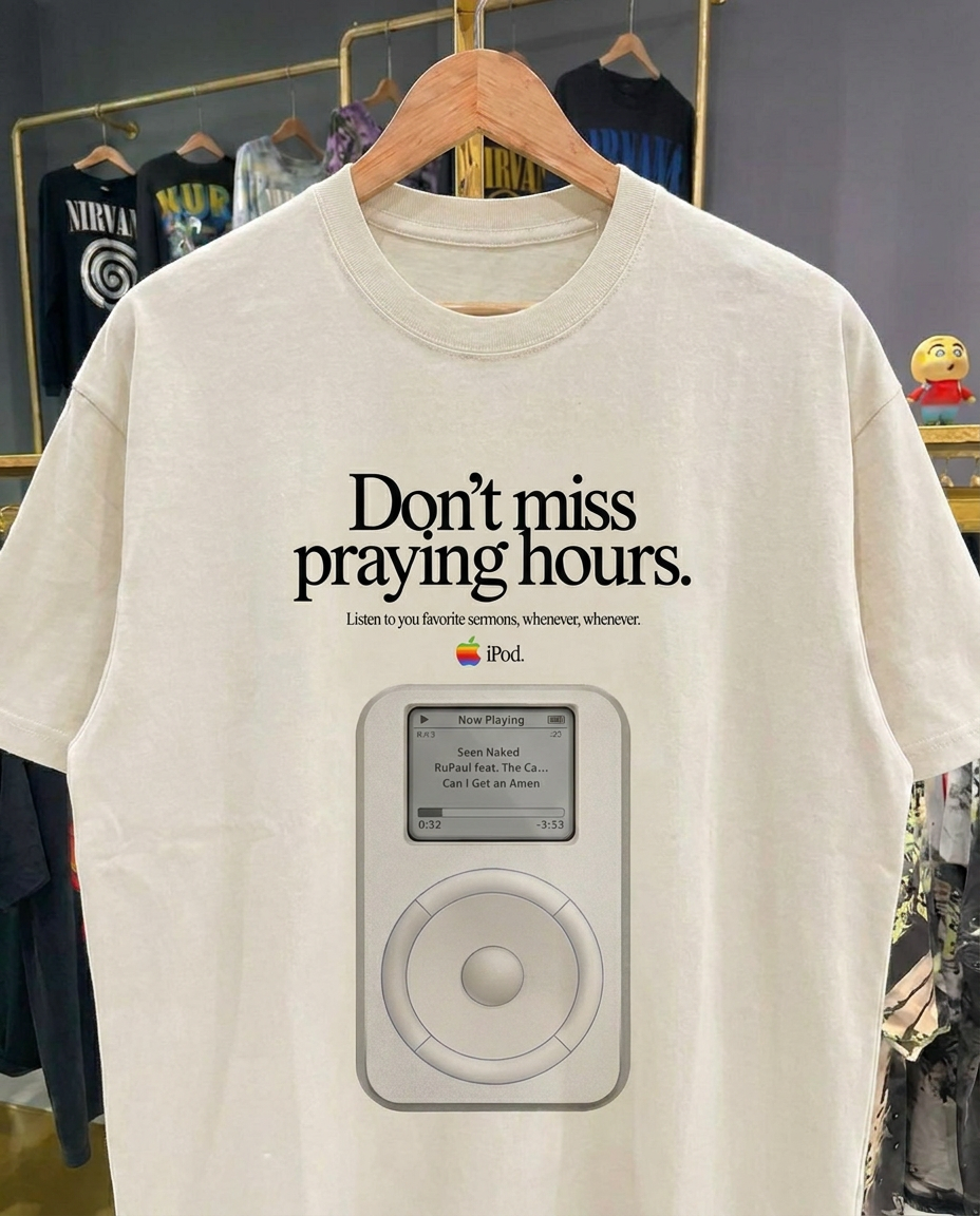 iPod Classic Commercial | White T-Shirt