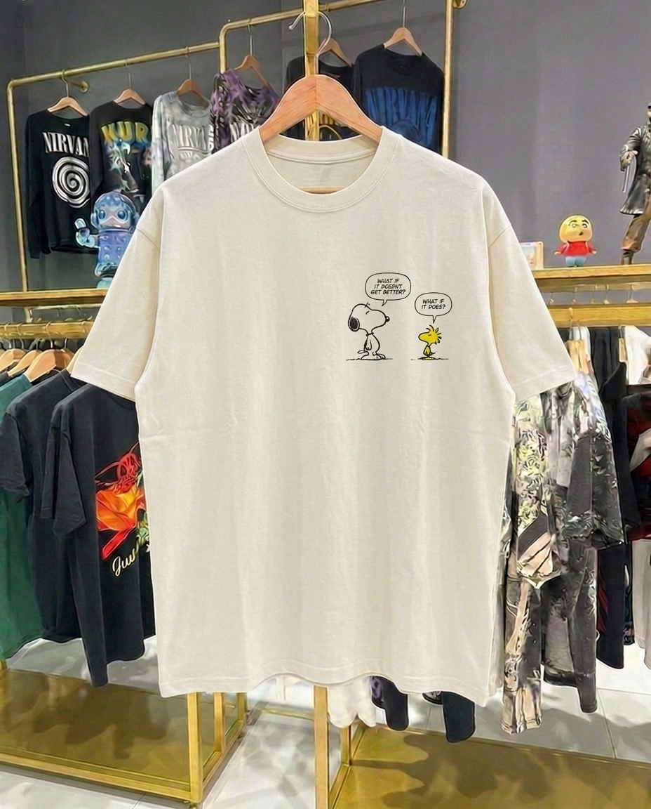 Snoopy Comic Vol 2. White Tee