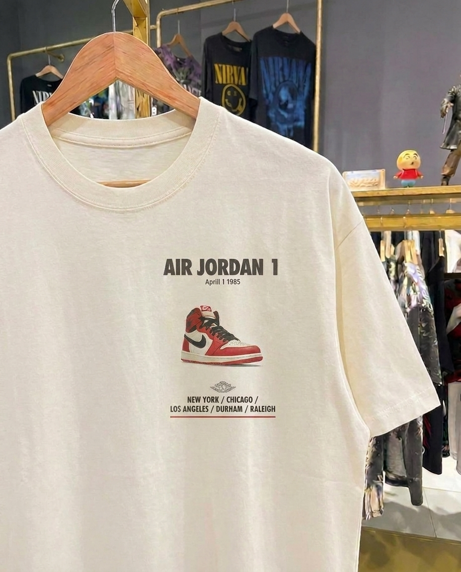 Nike Air Jordan Ad White Tee