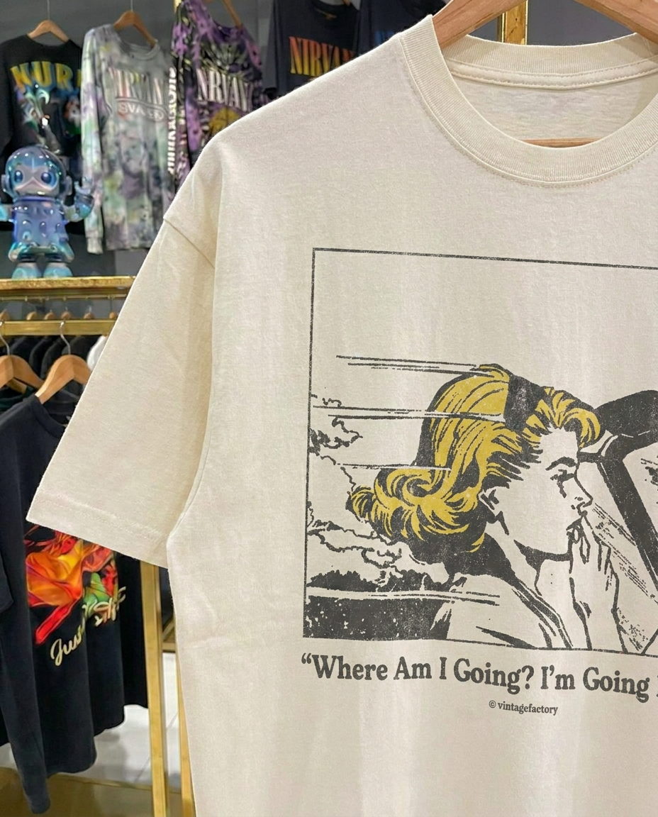 "I am going insane" White Tee