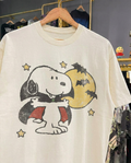 Snoopy Halloween Edition White Tee