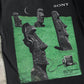 1994 Sony 'Easter Island' Walkman Md Heavy Faded Black Tee
